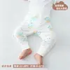 Promoção Calças de Bebê Primavera e Outono Calças de Cintura Alta Proteção da Barriga Fecho de Botão na Virilha Calças Compridas Pijama de Bebê Camada Base Sem Necessidade de Remover