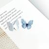 Pegamento Acrílico Perlado Estéreo Fantasía del Bosque Degradado Mariposa Tocado para el Cabello Aretes Accesorios de Joyería DIY Venta al por Mayor