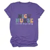 Camiseta básica de manga corta con cuello redondo, moda casual para mujer, enfermera NICU, donde Amazon eBay estación independiente