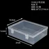 Almacenamiento de Cuentas Caja de Almacenamiento de Accesorios de Cuentas Nano Organizador Transparente con Cuentas de Diamante Joyero Manicura Joyero Caja de Plástico Juego de Cajas