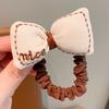 Banda de goma para niños, otoño e invierno, no daña el cabello, cuerda elástica para el cabello, lazo para la cabeza con bola, banda de goma para niña, lazo para bebé, cola de caballo, accesorios para el cabello