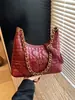 Bolso de Cadena Bordado Acolchado Estilo Tweed Bolso de Axila para Mujer 2025 Nuevo Otoño e Invierno Ropa de Trabajo Bolso Versátil de Hombro Cruzado