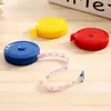 Cinta métrica para el hogar, Cinta métrica para ropa, Cinta métrica corporal, Cinta métrica de altura, Cinta métrica pequeña portátil linda suave, Cinta métrica de costura, Cinta métrica suave, Cinta métrica enrollable