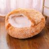Nido de Concha de Felpa al Por Mayor Transfronterizo Terciopelo Cristal Cálido y Engrosado Saco de Dormir para Gato Dormilón Otoño e Invierno Nido Universal para Gato y Nido para Perro