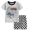 Especializado para el comercio exterior transfronterizo: ropa infantil, ropa de casa, pijamas de algodón de manga corta para niños de verano, conjuntos de pijama para niños, pijamas y pantalones de dormir para niños