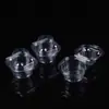 Fabricante de Tazas Individuales para Pasteles de Mascotas de Plástico Transparente, Cajas Blíster de PVC con Tapas Plegables, Empaque Blíster de Doble Cara de Alta Transparencia con Bordes Plegados