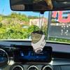 En stock al por mayor espejo retrovisor de coche JDM ambientador de aire para coche con aromaterapia decoración colgante comercio exterior transfronterizo
