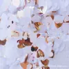 2,5cm em Formato de Coração Papel de Coração Dia dos Namorados Local de Casamento Manual Jogando Confetes Enchimento de Balão Transparente