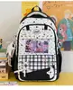 Mochila simple y linda para niña estilo coreano inspirada en Instagram, alto valor estético, ligera, transpirable, adecuada para ir al trabajo, viajar y estudiantes