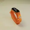 Pulseira Led Mais Vendida Relógio Digital Modelo Boneca Relógio Digital Infantil Pulseira de Silicone à Prova D'água Touch Relógio para Estudante