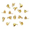 Fecho de Garra Fecho de Clipe Fecho de Conexão Final para Colar DIY Banhado a Ouro 18K Aço Inoxidável Zircônia