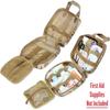Kit de Accesorios Médicos Tácticos de Alta Calidad Kit de Accesorios Bolsillo Táctico Camuflaje Bolsa Multifunción Montañismo al Aire Libre Salvavidas