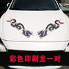 Calcomanía Decorativa para Coche Creativa Personalidad Modificada Cubierta Rasguño Calcomanía para Coche Impresión Dragón Calcomanía para Coche Qinglong Tengyun Calcomanía para Carrocería