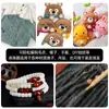 Venta Directa de Fábrica de Ganchillos Extra Finos con Lengüeta, Ganchillos para Reparar Agujeros de Suéteres, Accesorios de Tejido DIY, Herramientas de Ganchillo