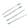 Produtos de Comércio Exterior: Canudos de Ponta Fina, 100 Peças/Pacote, Canudos Dentários Fortes, Tubos de Sucção de Saliva, Canudos de Plástico Descartáveis