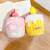 Chaveiro Pingente de Bolo de Aniversário de Pelúcia Boneca Divertida Criativa Boneca Pequena para Presente de Aniversário de Namorada Venda por Atacado