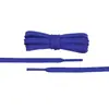 Cordones Planos de Poliéster Kurojin Doble Capa Color Sólido 0.6cm Clásicos Adecuados para Zapatos Casuales, Zapatos Deportivos, Zapatos de Lona
