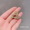 Pinza para el pelo de media coleta para mujer, pinza lateral pequeña y exquisita para flequillo, pinza de garra pequeña para flequillo, nuevo modelo 2024, pinza para la parte posterior de la cabeza, accesorio para el cabello