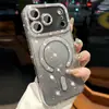 Funda para Teléfono Móvil Adecuada para Iphone17Promax con Destellos de Diamante Gradiente Apple 17 Magnética Elegante Cubierta Protectora Anticaídas