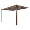 Toldo de aleación de aluminio para aleros, terrazas, exteriores, tablero duradero, cobertizo para el sol, patio, uso doméstico.