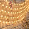 Luzes de Estrela, Pequenas Luzes Coloridas, Luzes de Fio Piscantes, Luzes de Fada, Feliz Aniversário LED Decoração de Atmosfera Romântica para Decoração de Quarto