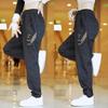 Jeans Retro Americanos para Hombre 2025 Nuevos Pantalones Deportivos de Primavera Ropa de Trabajo Pierna Ancha con Cordón Pantalones Largos Casuales