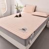 Esterilla de látex 2025, nuevo conjunto de tres piezas, sábana de seda de hielo de verano, esterilla, gorro de cama, lavable, aire acondicionado, esterilla suave de verano