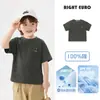 Camiseta Manga Curta Meninos Europeus Direita Verão Fresca 2026 Nova Roupa Infantil Crianças Bebê Meia-Manga Verão