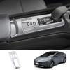 Adecuado para Toyota PRIUS serie 60 22-23 marco de palanca de cambios modificado patrón de fibra de carbono panel de palanca de cambios interior