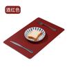 Jogo americano de couro estilo nórdico Phoenix ins, jogo americano de mesa para hotel, jogo americano ocidental, jogo americano para casa, jogo americano com isolamento à prova d'água, atacado