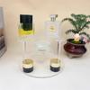 Soporte de Exhibición de Perfume Acrílico Estante de Almacenamiento de Tubos de Muestra Cosmética Personalizado Organizador de Escritorio Soporte de Múltiples Capas