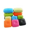 Caja de Jabón Artesanal Creativa para Viaje Sellada con Tapa Caja de Jabón Moda Coreana Portátil Caja de Jabón Color Caramelo T