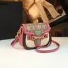 Bolso tipo Silla con Diseño Estampado Color-Blocking de Gama Alta, Elegante Bolso Cruzado de Hombro de Cuero Genuino, Nueva Moda 2026, Tendencia de Lujo Ligero