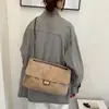 Bolso Mensajero Retro Esmerilado de Comercio Exterior para Mujer Bolso Nuevo de Moda Gran Capacidad para Viajar Bolso Sobre de Hombro Único Cruzado