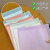 Bolsa para documentos transparente, de alta qualidade e espessa, com fecho de pressão para guardar provas de alunos.