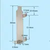 Placa de Rede Sem Fio PCIe para Desktop Meia Altura/Altura Completa Gabinete Pequeno Módulo Wifi M.2 Fixo Suporte de Antena Placa de Suporte