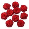 4 cm Chiffon Duas Cores Queimadas Borda Artesanal Flor Hairpin Brincos Hairpin DIY Acessórios Artesanais Acessórios de Bolsa de Vestuário