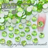 Malha Redonda de 6mm Fundo Plano Forma Especial Materiais DIY Artesanais Nail Art Joias Diamante Nail Art Vestível Diamante Atacado