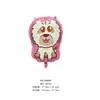 Globos de Papel de Aluminio con Forma de Rana de Dibujos Animados de Nuevo Estilo y Forma de Perro, Transfronterizos, para Decoración de Fiesta de Cumpleaños Infantil
