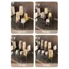 Dispensador de Copos Descartáveis Suporte de Mesa para Armazenamento de Copos de Papel Balcão de Bar Loja de Chá de Leite Sala de Recepção Suporte para Colocar Copos de Água Copos de Chá de Leite
