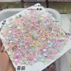 Acessórios para Unhas Tendência Xiaohongshu Pacote de Materiais Cor Café de Alta Qualidade Misturado com Pacote de Materiais Metálicos de Cascalho de Outono Maillard