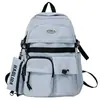 Mochila 26 Nuevo Estilo Moda Callejera Gran Capacidad Estudiante Escolar Simple Ropa de Trabajo Informal Casual para Viajes