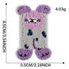 Etiqueta Bordada Parche de Chenilla Parche Bordado Animal de Dibujos Animados Accesorios para Funda de Teléfono Móvil Accesorios Toalla Parche de Tela Bordada