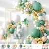 Set de Globos de Látex Amazon Transfronterizo Arreglo Personalizado para Fiesta de Cumpleaños Combinación de Cadena de Globos Arco de Globos Venta al por Mayor