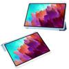 Comercio Exterior Aplicable 2024 Lenovo Pad Pequeño Nuevo de 11 Pulgadas Carcasa Protectora Tab M11 Ranura para Bolígrafo de Tres Pliegues Etiqueta Expuesta Carcasa Trasera Transparente