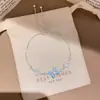 Pulsera Ajustable Flor de Circonita Super Brillante, Lujo Ligero, Moda de Gama Alta, Diseño Simple, Joyería Única para Mujer