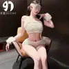 Camisola de pelo europeia e americana 2026 para mulheres, INS verão novo sexy menina quente top cropped de tubo