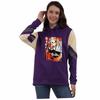 Sudadera con capucha y estampado de Demon Slayer Ghost Extermination Blade con costuras en contraste para parejas, disponible en AliExpress.