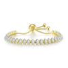 Pulseras de Tenis Geométricas Populares Europeas y Americanas con Circonita para Mujer, Fila Única Llena de Diamantes, Pulseras de Cristal Ajustables, Modelo Popular Transfronterizo, Venta al por Mayor