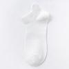 Calcetines de Primavera y Verano para Hombre, Absorbentes de Sudor, Antiolor, Calcetines Casuales para Hombre, Calcetines Cortos de Malla Blanca de Algodón Transpirables, Calcetines de Corte Bajo
